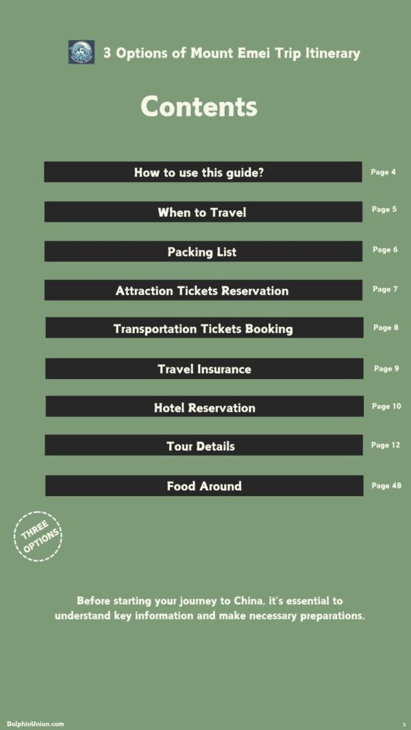 Emei Mountain Ultimate Guide: Routes and Logistics
