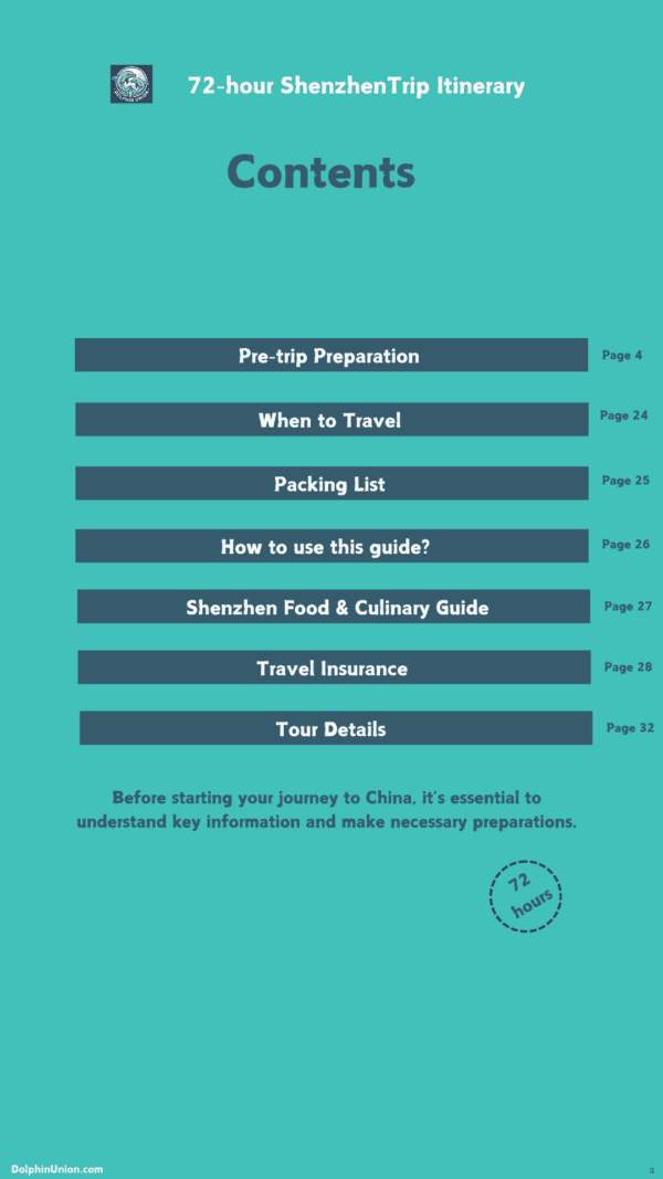 72 Hours in Shenzhen: Classic Cultural & Nature Travel Itinerary