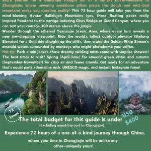 Unlock the Wonders of Zhangjiajie — Your Ultimate 72-Hour Adventure Guide! - Image 2